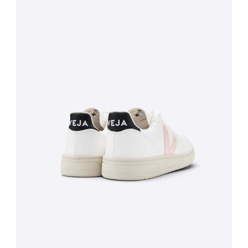 Veja V-10 CWL Tenisky Damske White/Pink | SK 658TCE